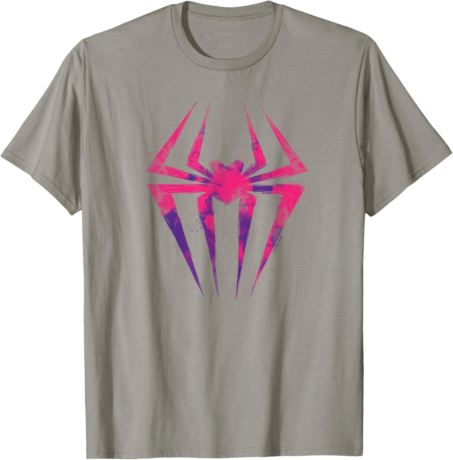 Marvel Spider-Man Across The Spider-Verse Part 1 Pink Logo T-Shirt - T-Shirt | Sand