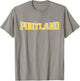 Portland soccer Distressed T-Shirt - T-Shirt | Sand
