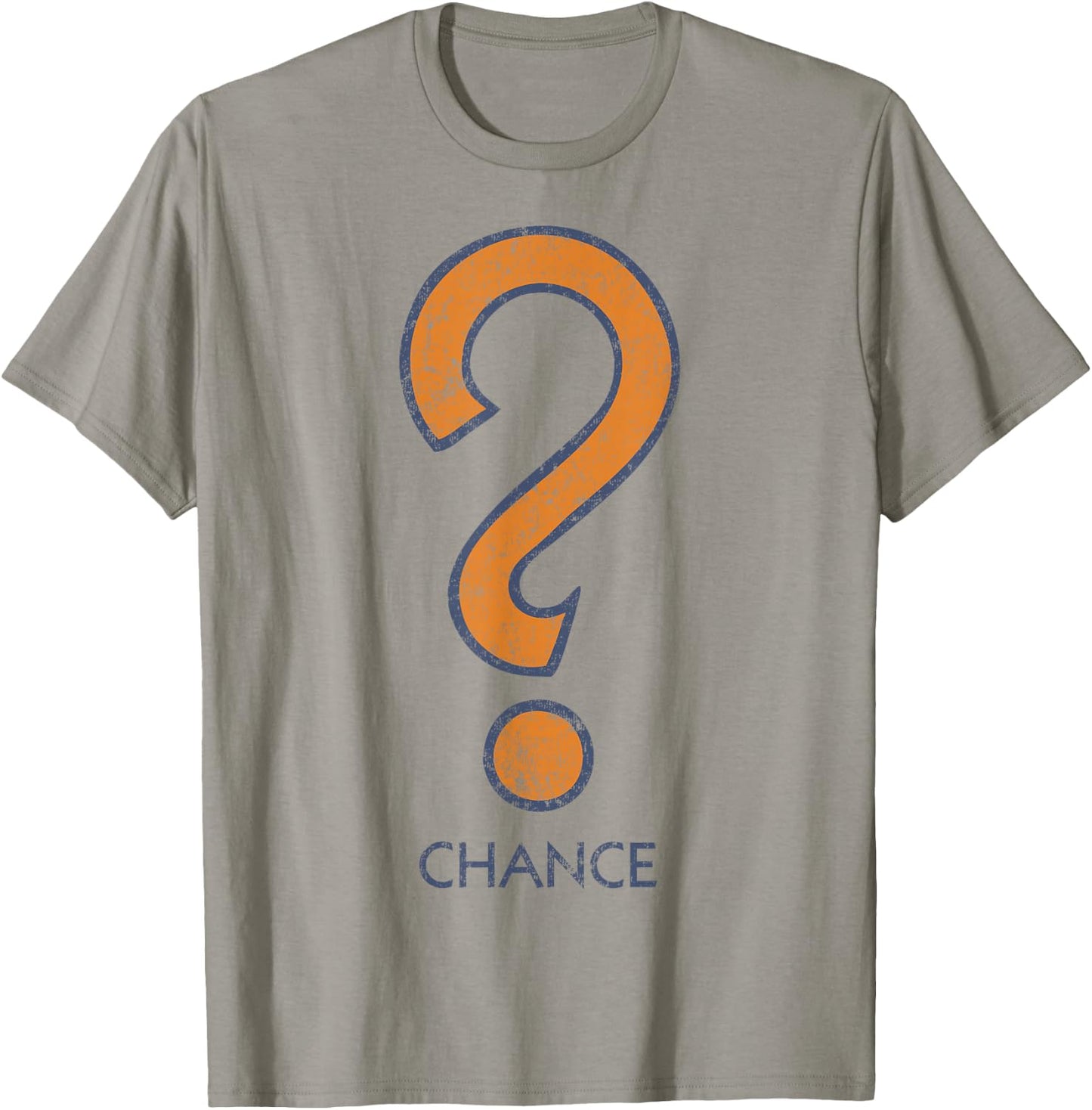 Monopoly Clue Chance Question Mark Symbol Logo T-Shirt - T-Shirt | Sand