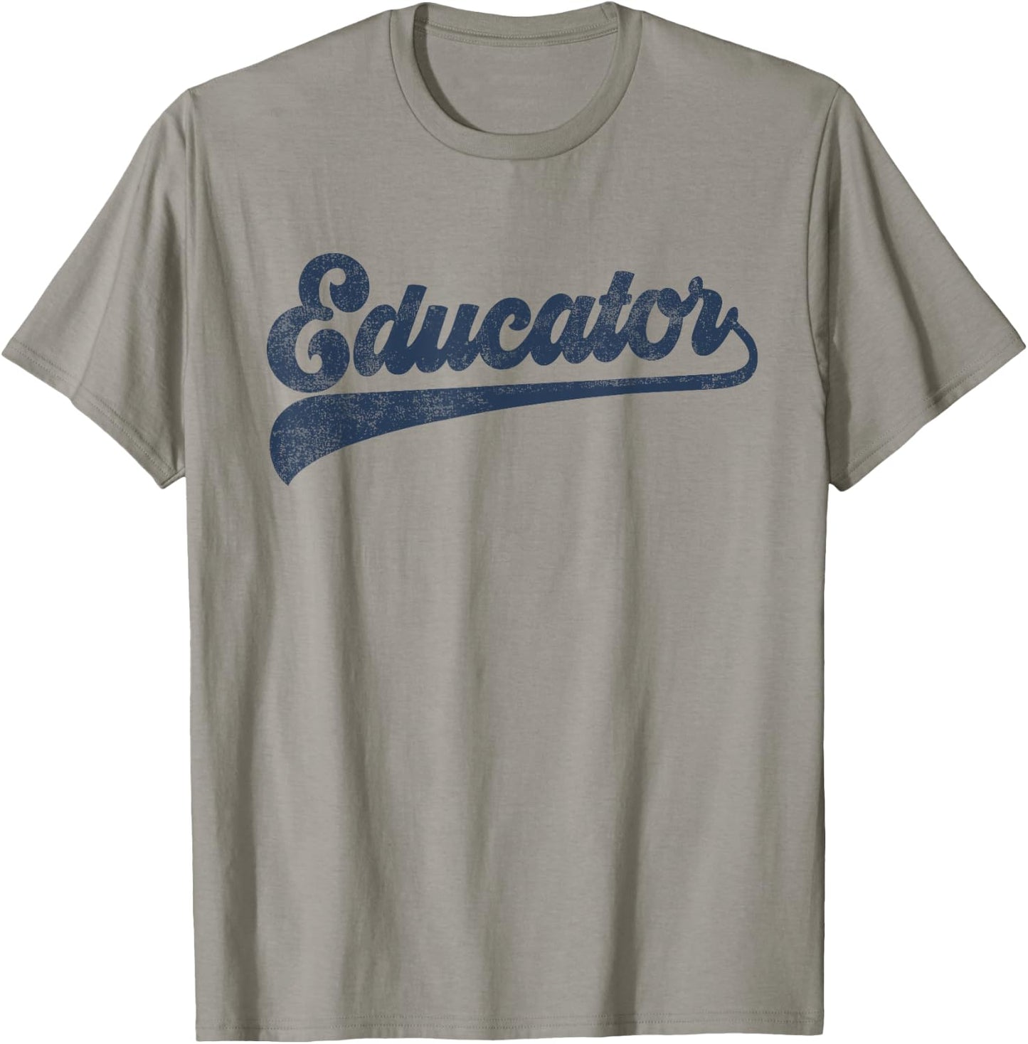 Educator Cute Vintage Graphic T-Shirt - T-Shirt | Sand
