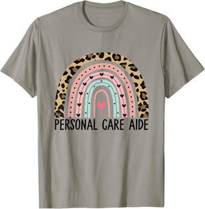 Personal Care Aide Personal Care Assistant Appreciation T-Shirt - T-Shirt | Sand