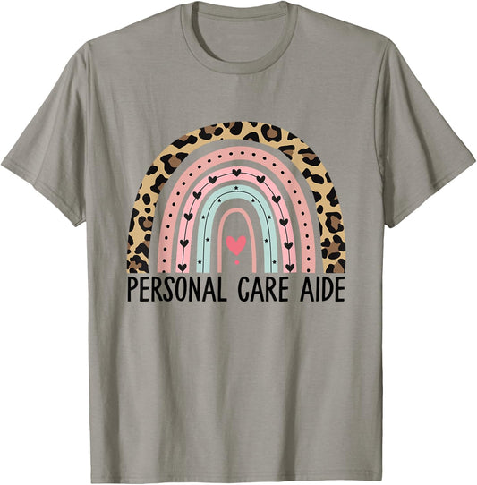 Personal Care Aide Personal Care Assistant Appreciation T-Shirt - T-Shirt | Sand