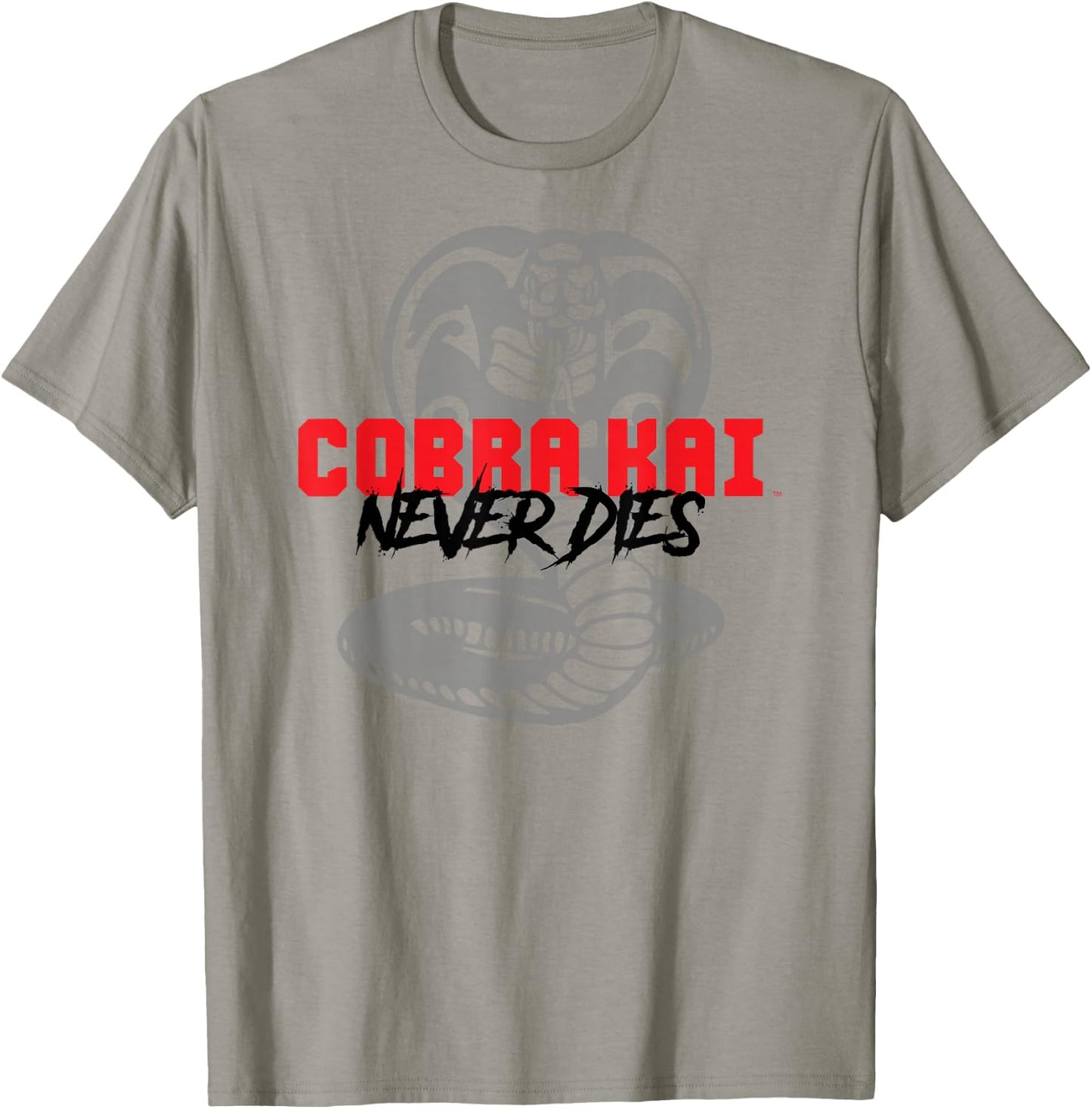 Cobra Kai Never Dies Season 5 Logo T-Shirt - T-Shirt | Sand