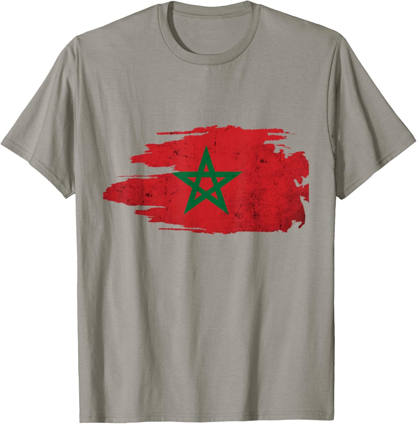 Morocco Moroccan Flag Soccer Football Lover T-Shirt - T-Shirt | Sand