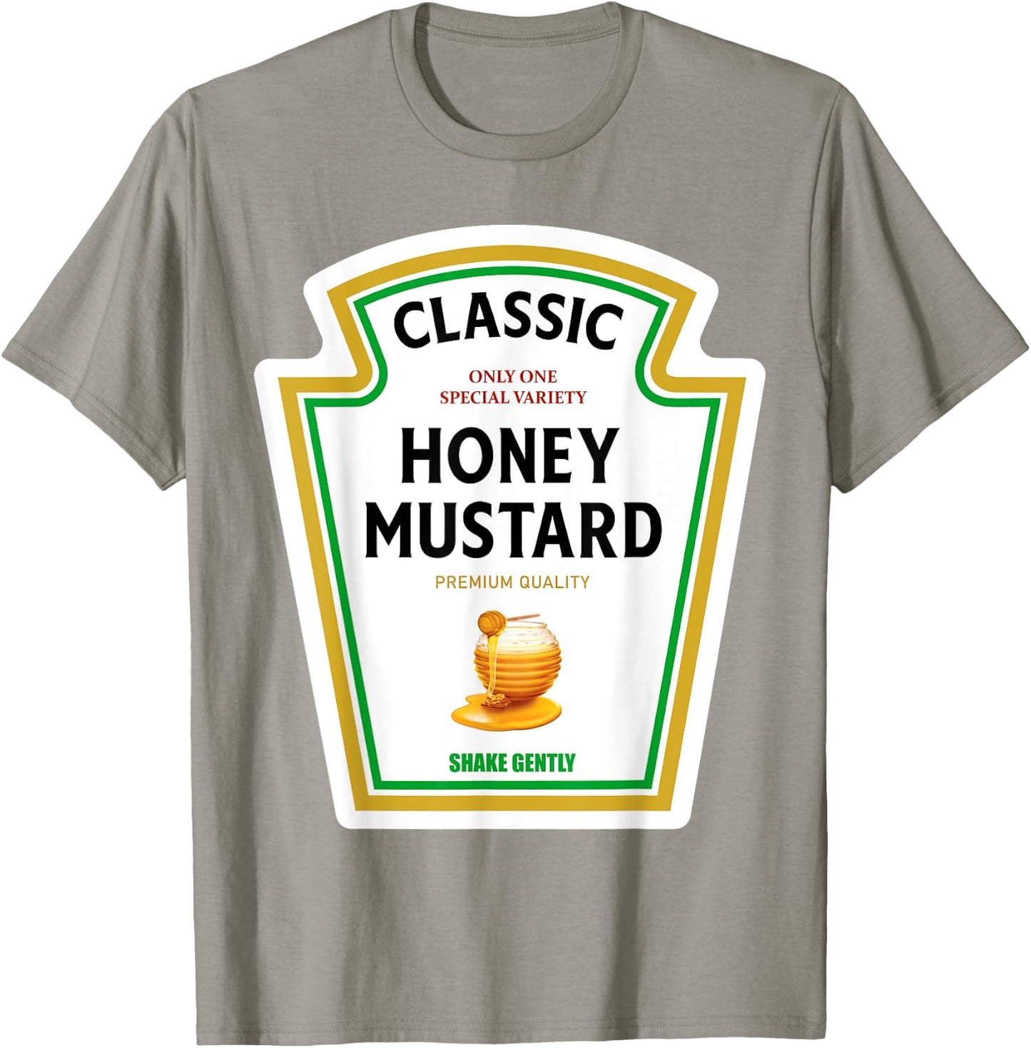 Honey Mustard Halloween 2024 Costume Family Matching Ketchup T-Shirt - T-Shirt | Sand