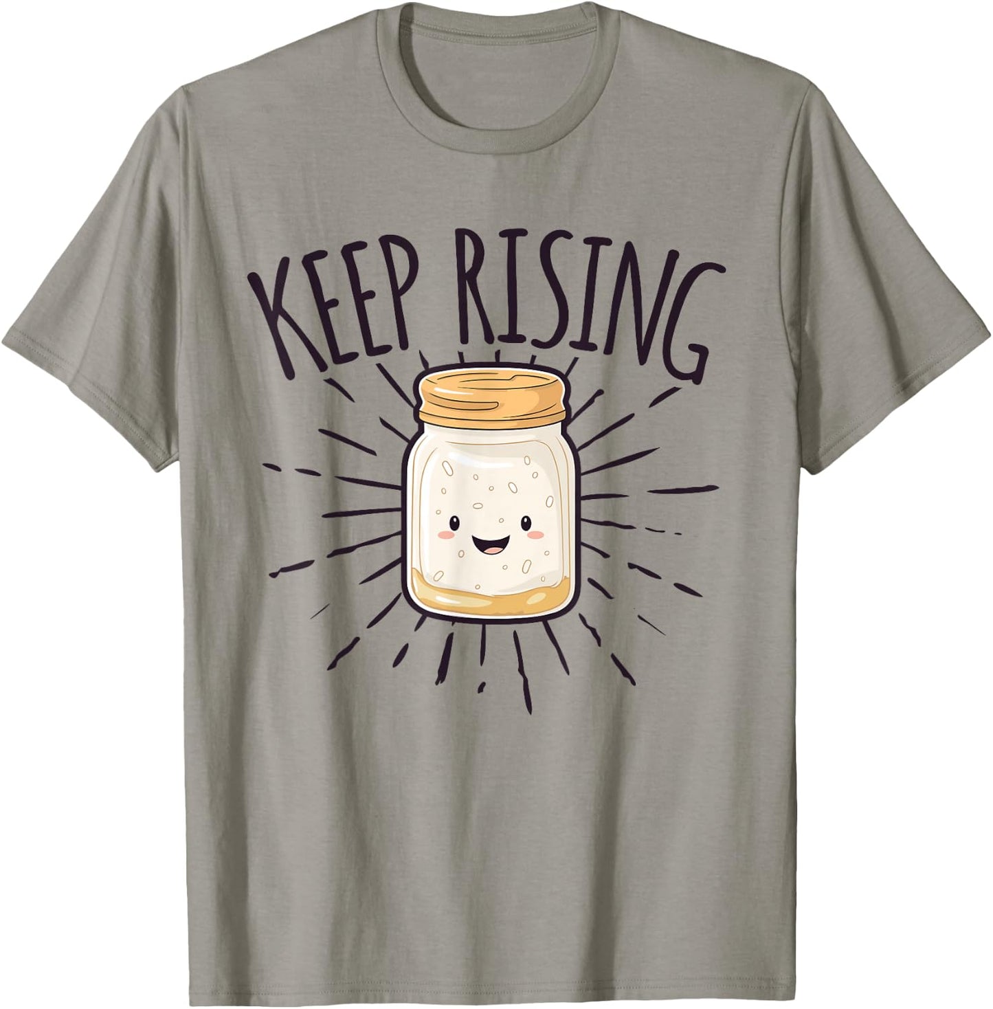 Sourdough Starter Sourdough Bread Baker T-Shirt - T-Shirt | Sand