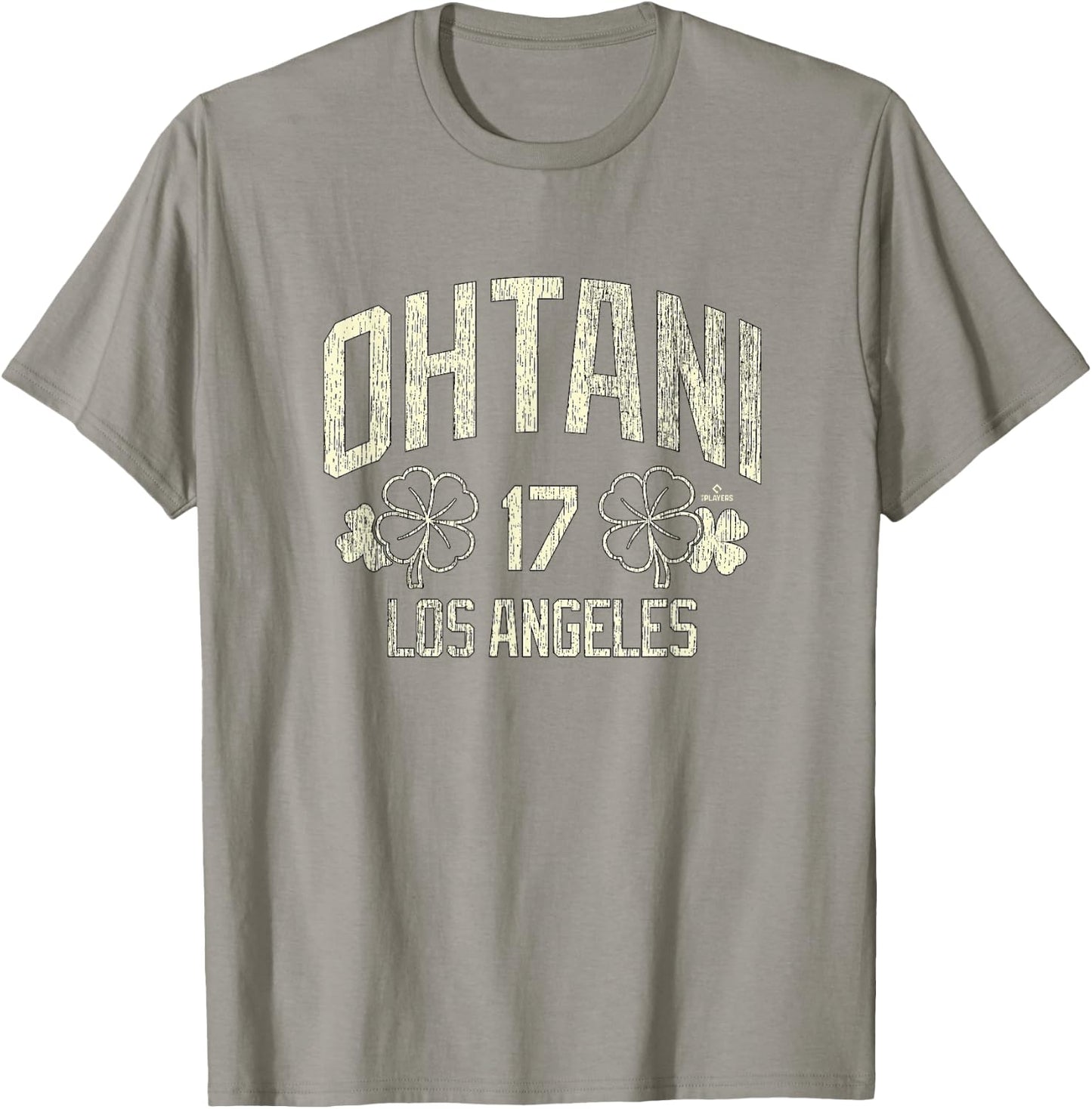 Shohei Ohtani Los Angeles Baseball St. Patrick's Clover T-Shirt - T-Shirt | Sand
