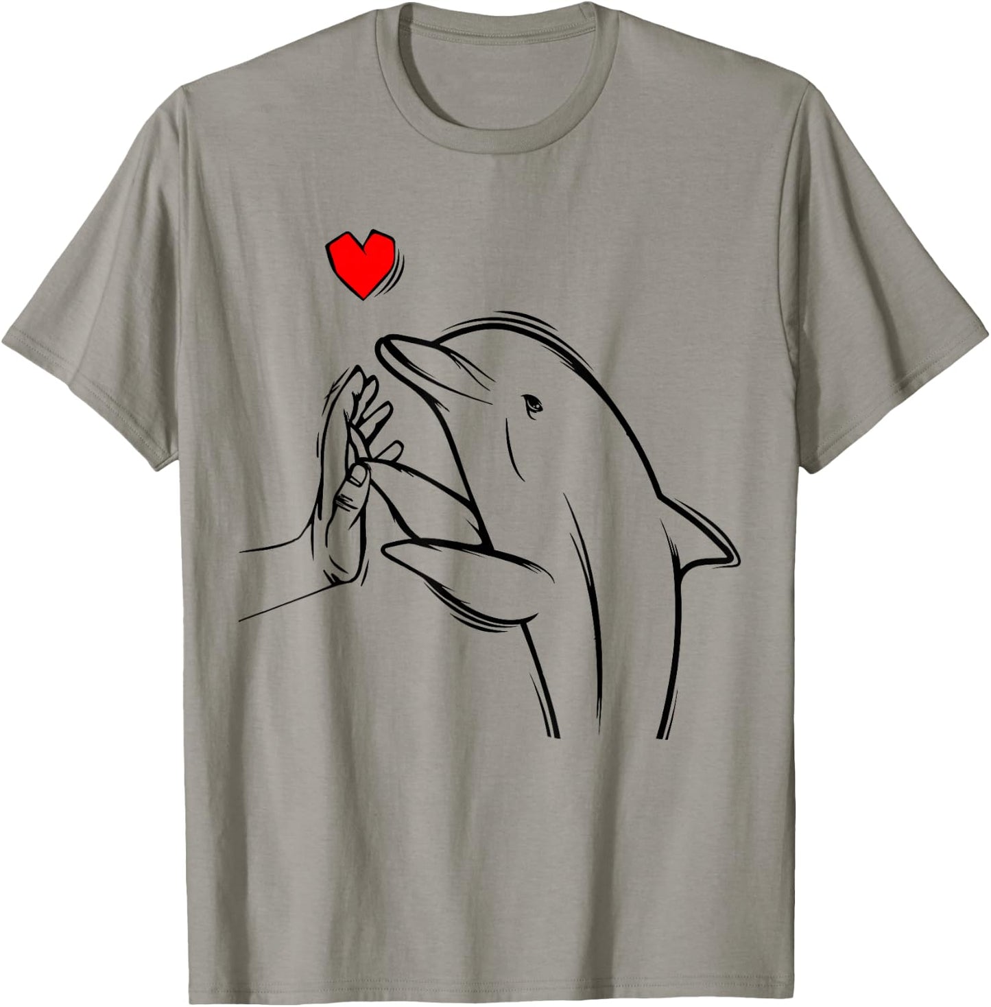Dolphin Women's/Children's/Girls' Dolphins T-Shirt - T-Shirt | Sand