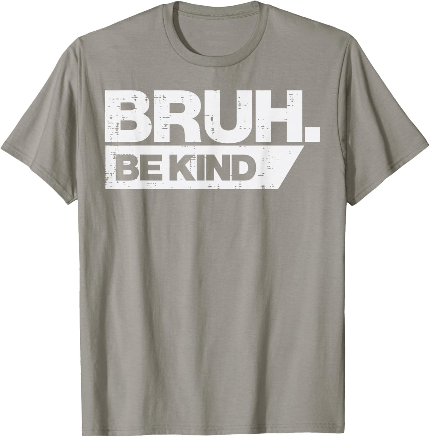 Bruh Be Kind Funny Orange Anti Bullying Unity Day Youth Kids T-Shirt - T-Shirt | Sand