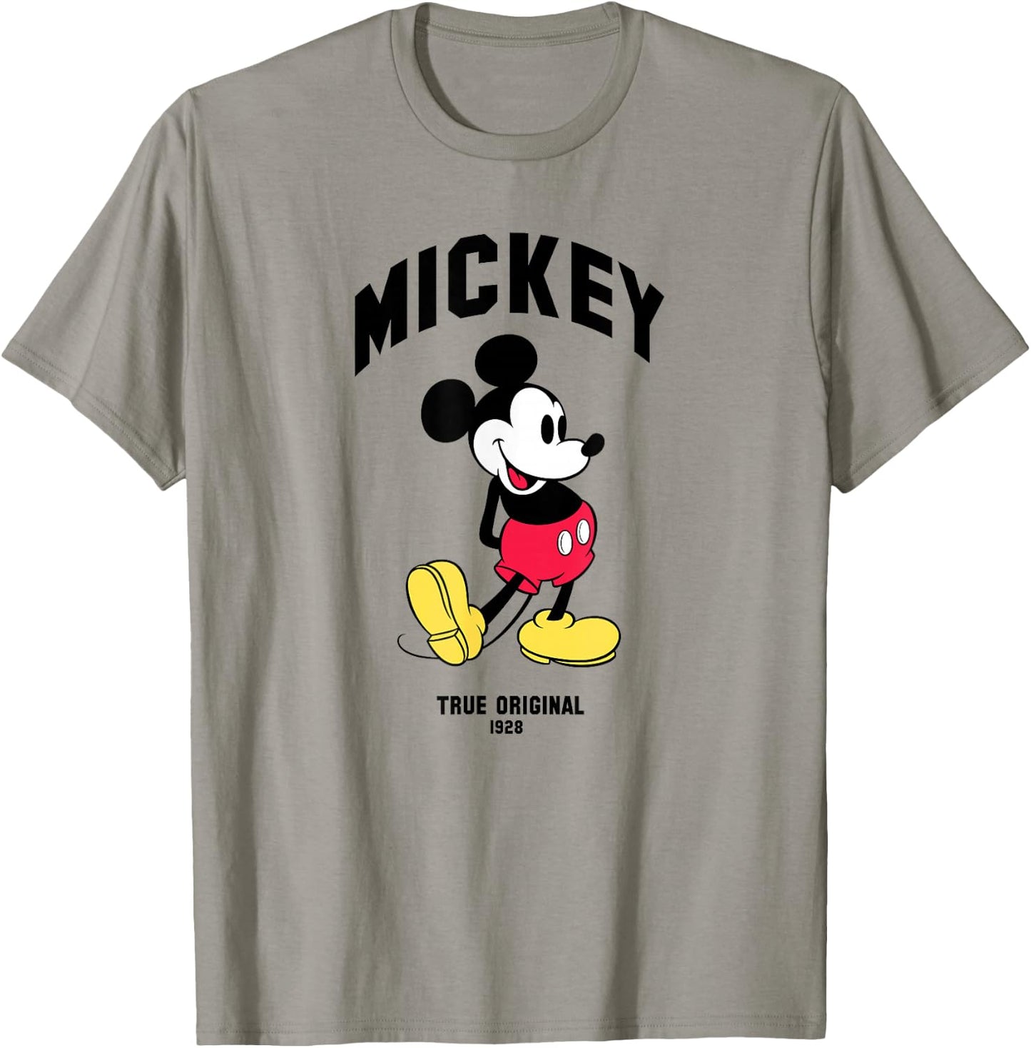 Disney Mickey And Friends Classic Mickey True Original Logo T-Shirt - T-Shirt | Sand