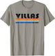 Vintage 70s 80s Style Villas, NJ T-Shirt - T-Shirt | Sand