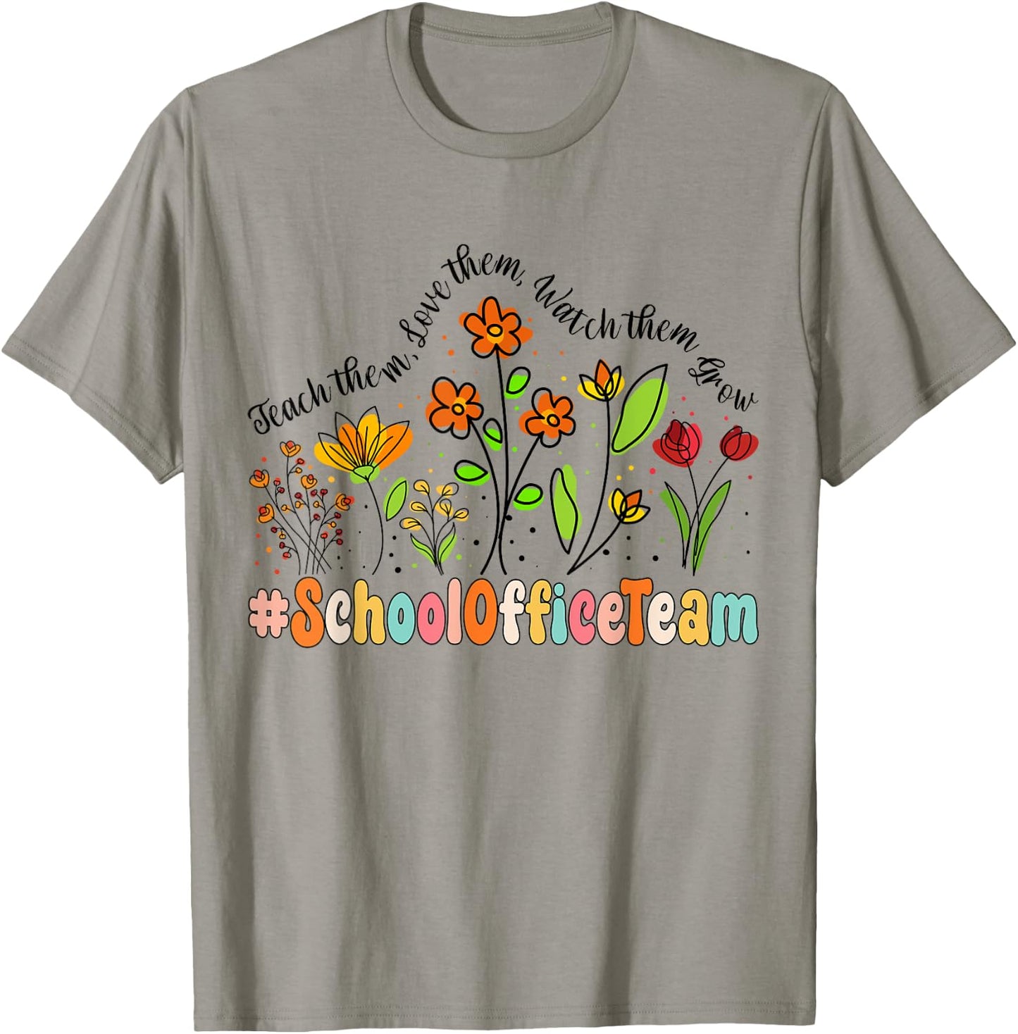 School Office Team Appreciation Week Back to School T-Shirt - T-Shirt | Sand