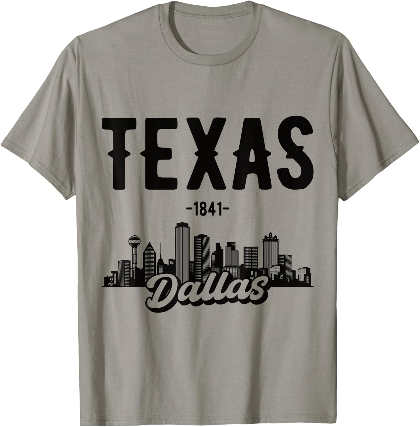 Dallas Texas Skyline T-Shirt - T-Shirt | Sand