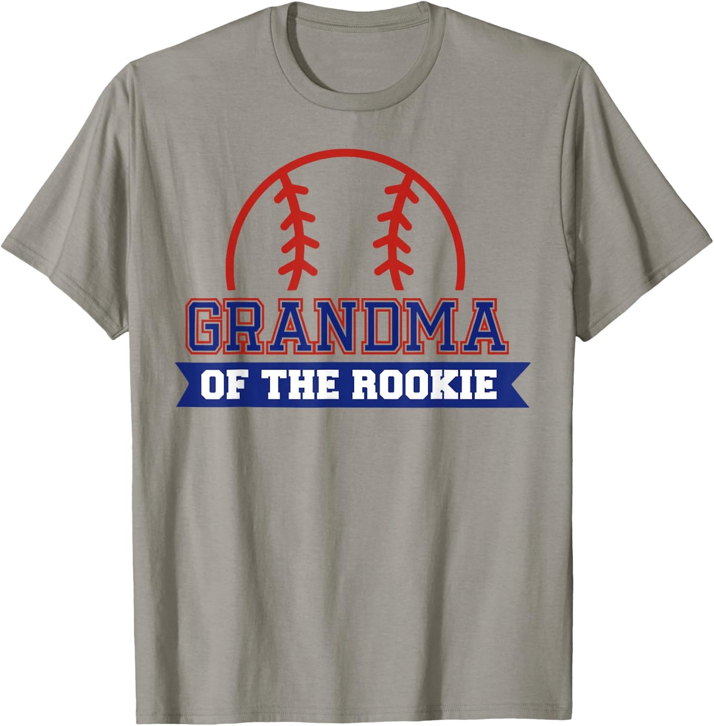 Grandma of Rookie 1st Birthday Baseball Theme Matching Party T-Shirt - T-Shirt | Sand