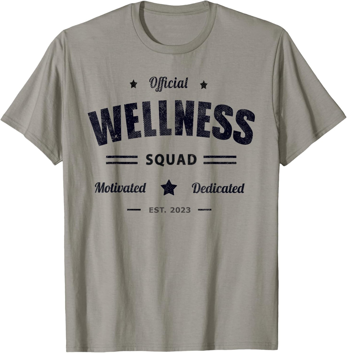 Official WELLNESS SQUAD P.E Crew Health Trainer Coach Nurse T-Shirt - T-Shirt | Sand