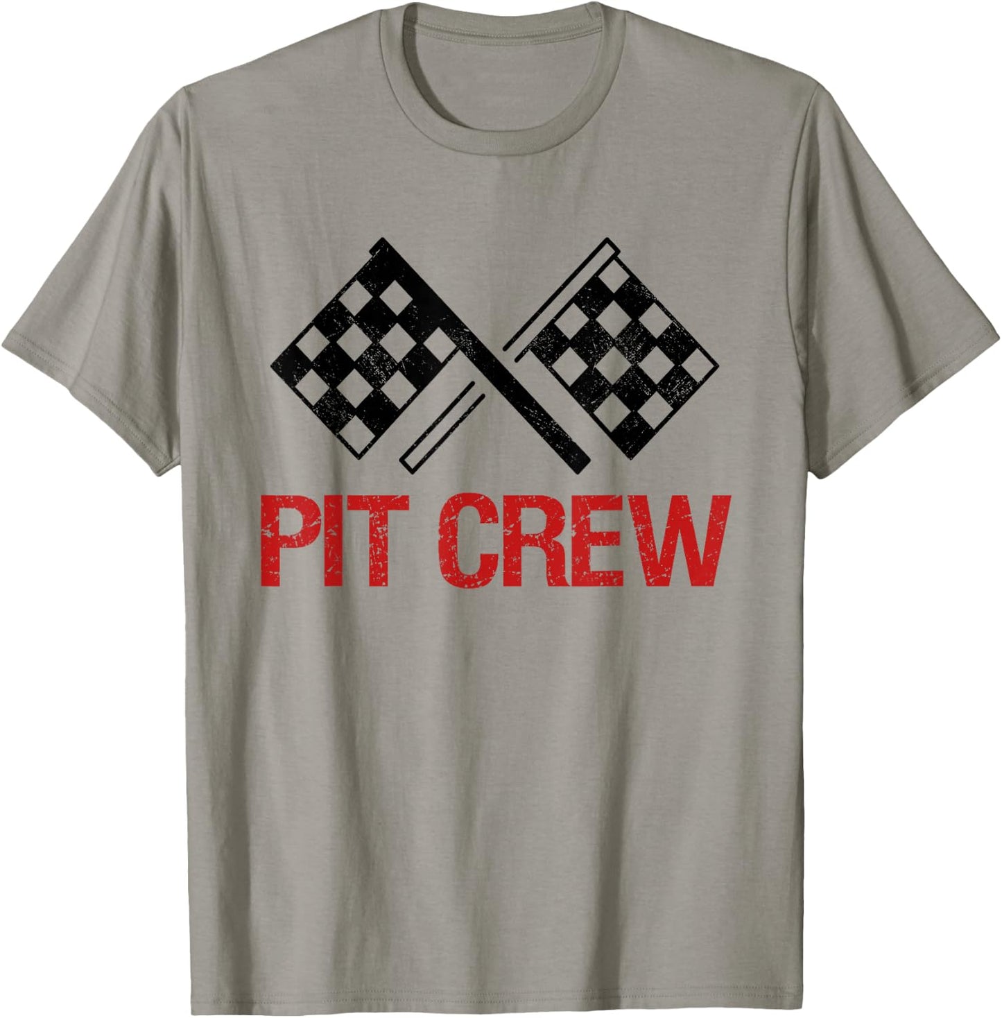 Pit Crew for Racing Car Parties T-Shirt - T-Shirt | Sand