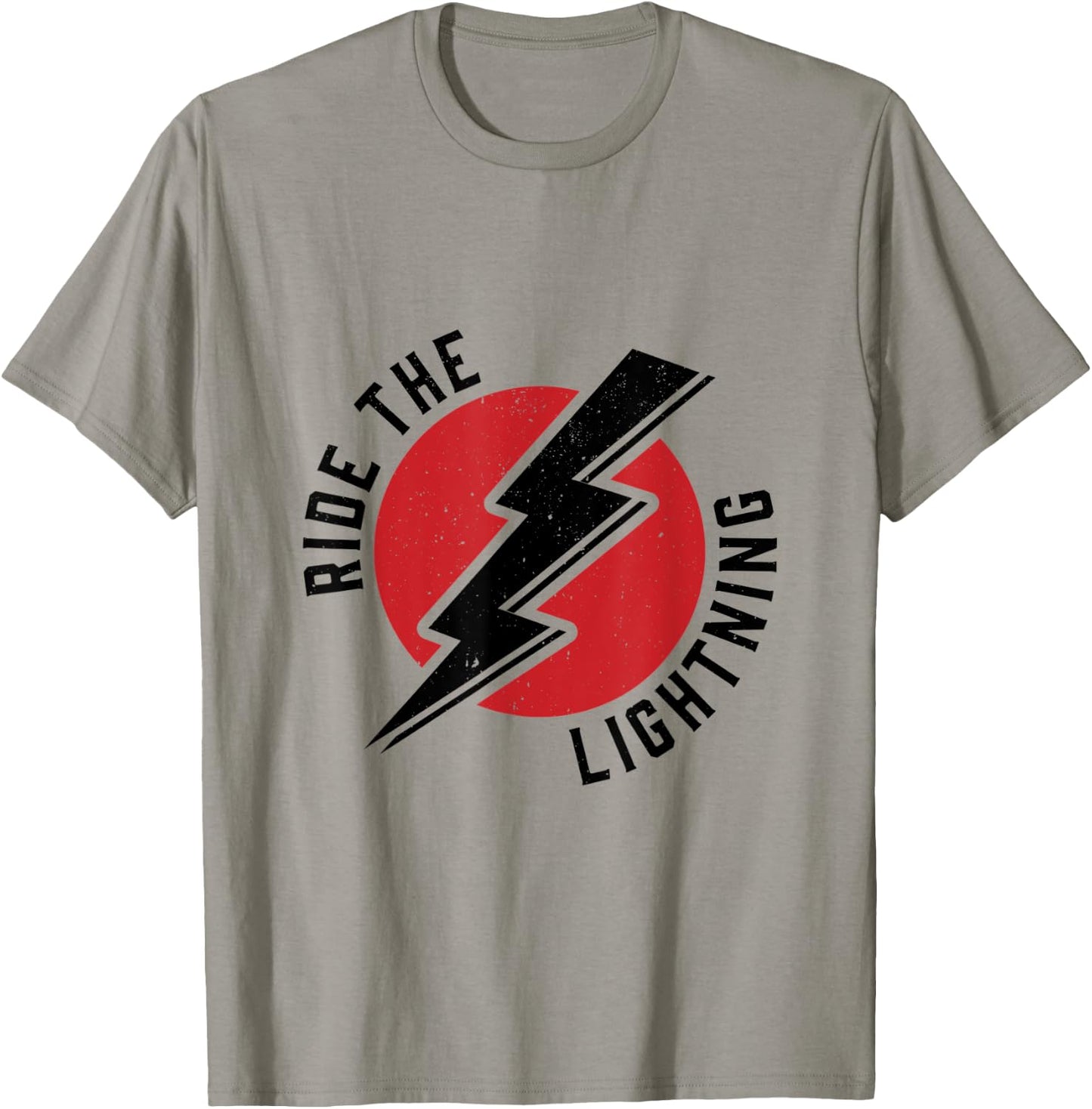 Electric Vehicle Electric Car Ride The Lightning T-Shirt - T-Shirt | Sand