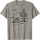 Peanuts - Spike with Cactus T-Shirt - T-Shirt | Sand