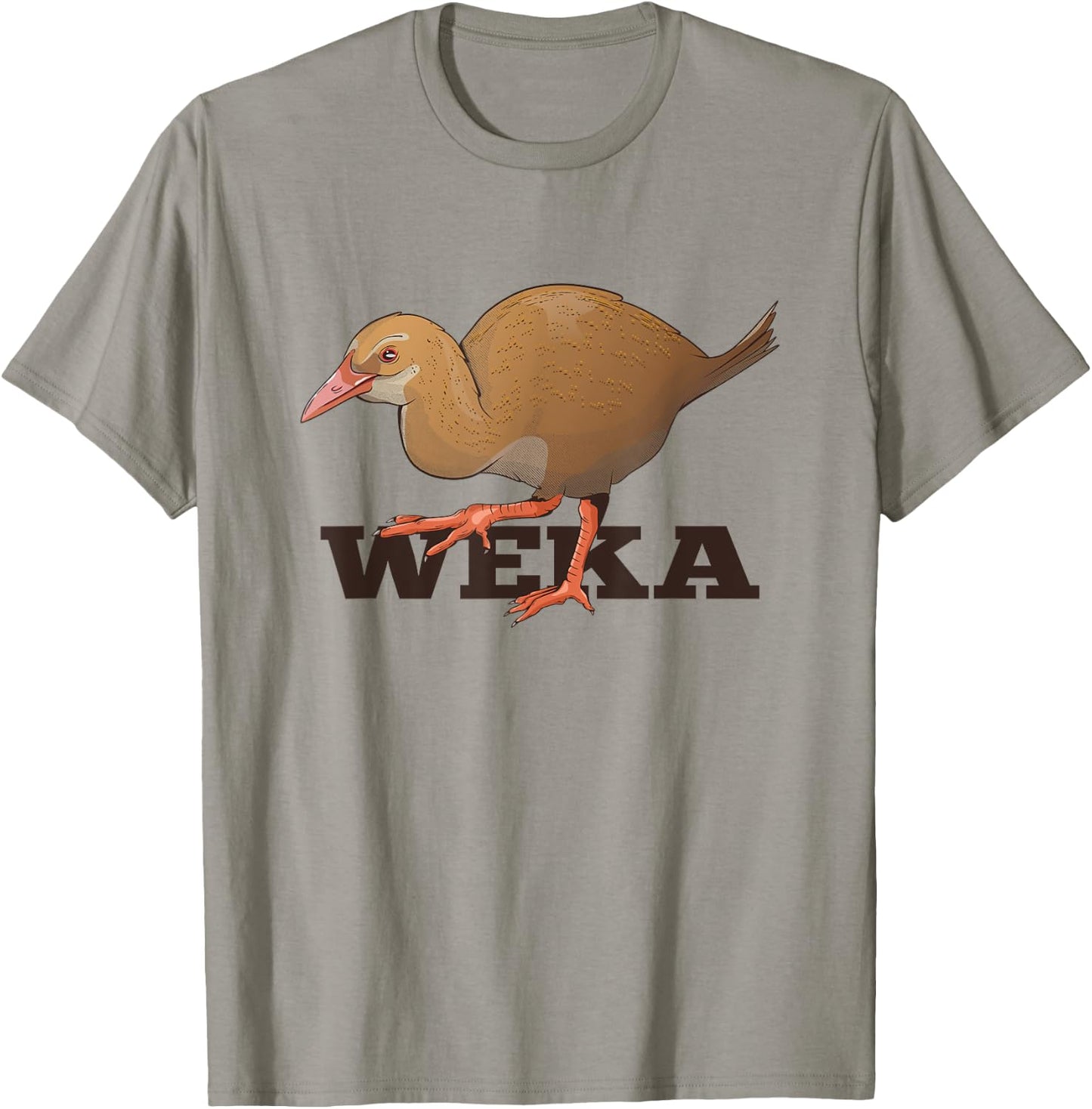 Weka New Zealand Bird T-Shirt - T-Shirt | Sand