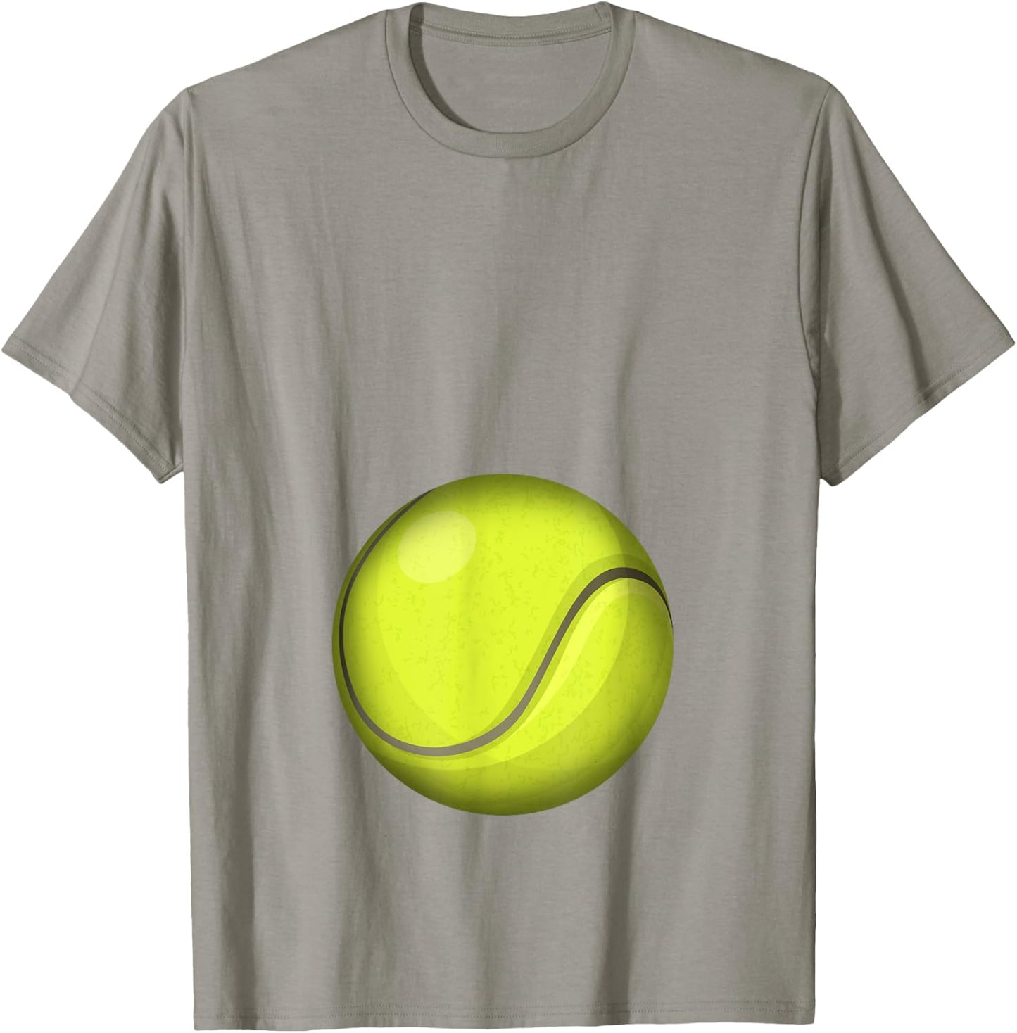 Funny Tennis Player Belly Pregnant Mama T-Shirt - T-Shirt | Sand