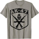 Kalashnikov AK-47 Assault Rifle Skull T-Shirt - T-Shirt | Sand