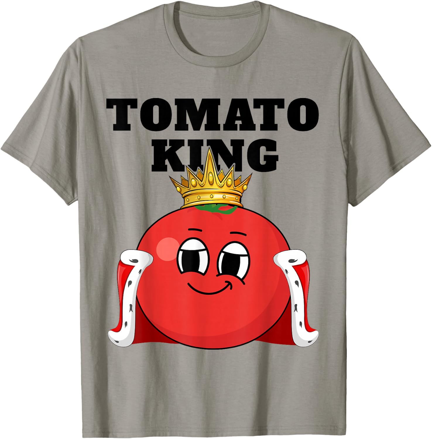 Tomato King | Boys Tomato Lover | Tomato T-Shirt - T-Shirt | Sand