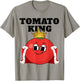 Tomato King | Boys Tomato Lover | Tomato T-Shirt - T-Shirt | Sand