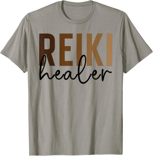 Boho Reiki Healer Reiki Practitioner Reiki Therapist T-Shirt - T-Shirt | Sand