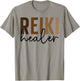 Boho Reiki Healer Reiki Practitioner Reiki Therapist T-Shirt - T-Shirt | Sand