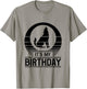 Vintage Sunset Happy Birthday Wolf Its My Birthday T-Shirt - T-Shirt | Sand