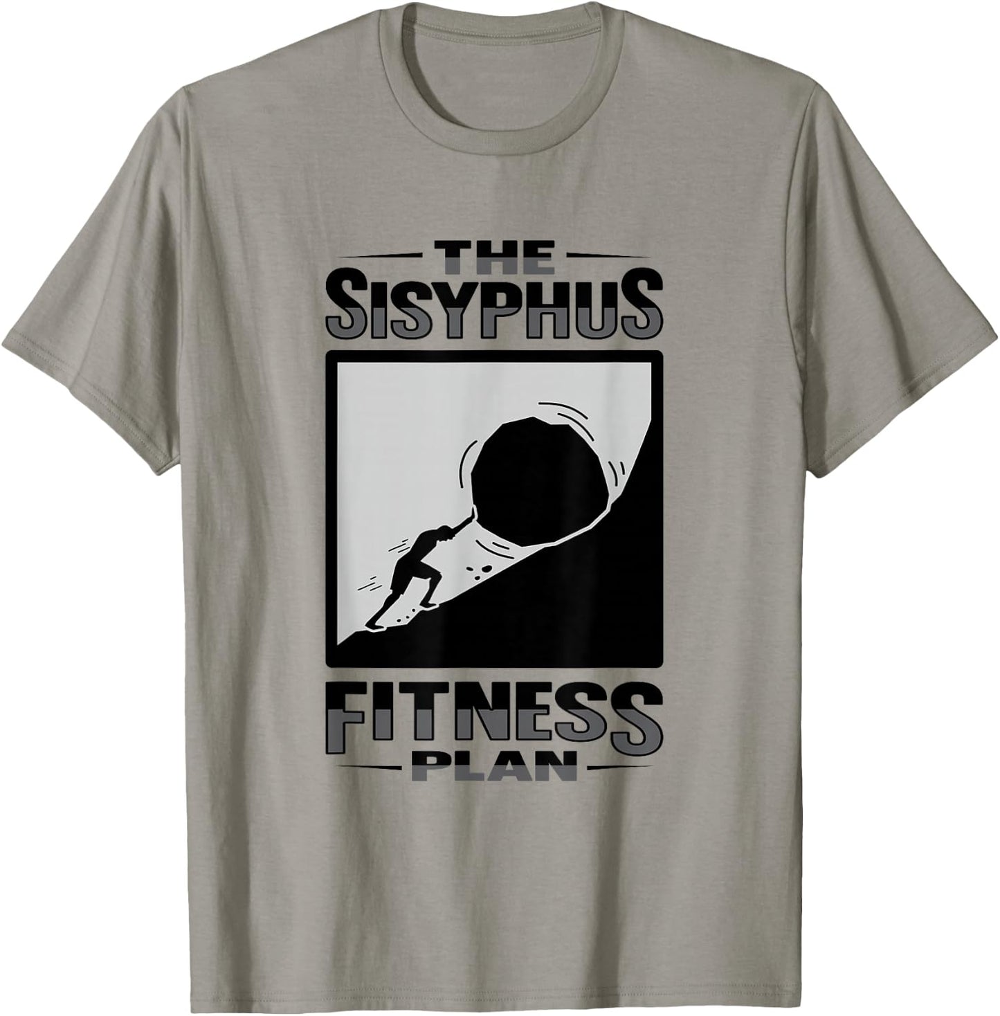 Sisyphos Philosophy Design for a Philosophy Student T-Shirt - T-Shirt | Sand