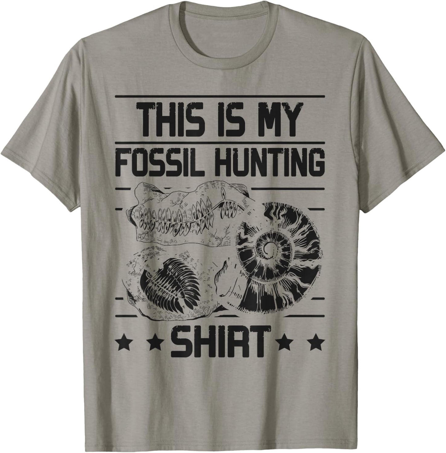 This Is My Fossil Hunting T-Shirt - T-Shirt | Sand