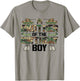 Brother Of The Birthday Boy Military Matching Army Theme T-Shirt - T-Shirt | Sand