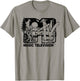 Mademark x MTV - Cryptid-Filled MTV Logo Feat. Bigfoot, UFO, & Nessie Outline T-Shirt - T-Shirt | Sand