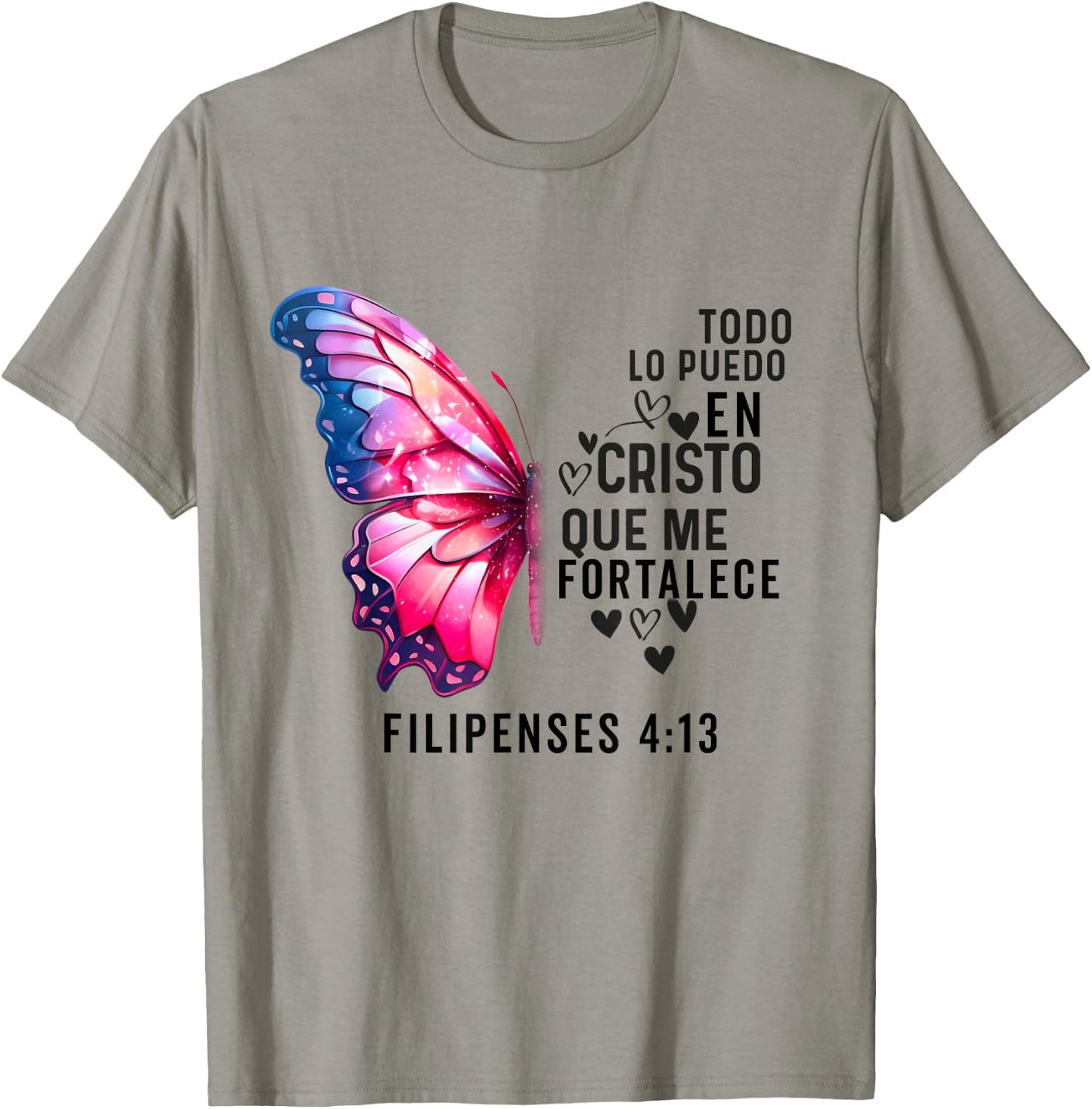 Camiseta Cristiana Para Mujer En Espanol Spanish Cristiano T-Shirt - T-Shirt | Sand