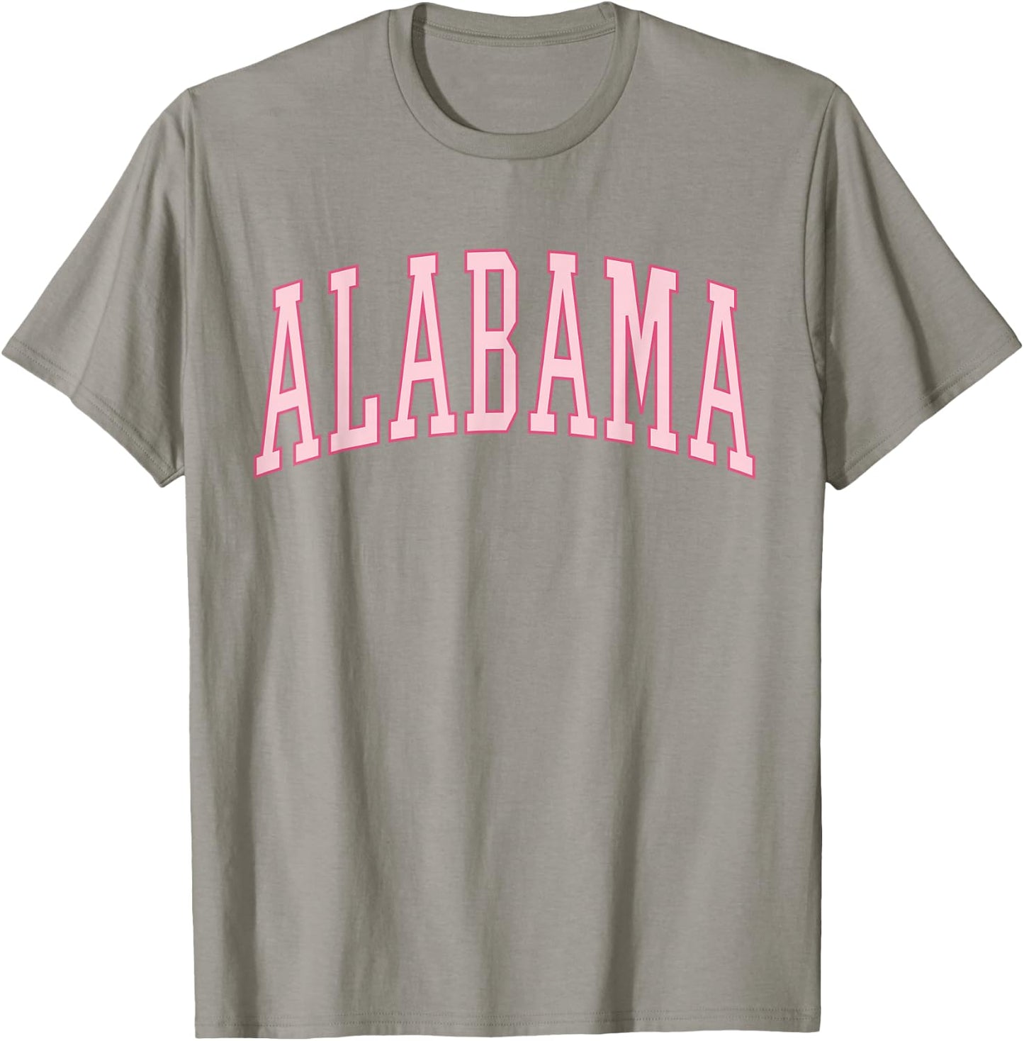 Alabama Cute Pink Preppy T-Shirt - T-Shirt | Sand