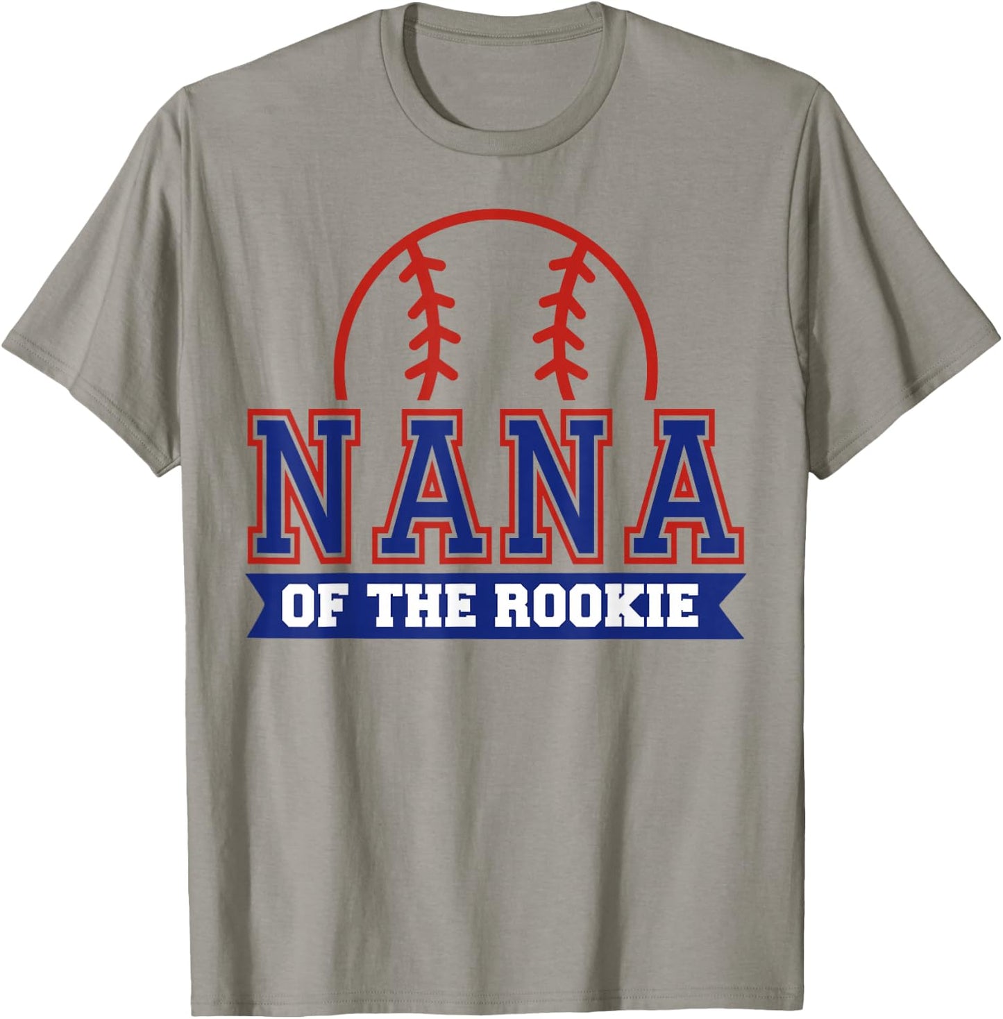 Nana of Rookie 1st Birthday Baseball Theme Matching Party T-Shirt - T-Shirt | Sand