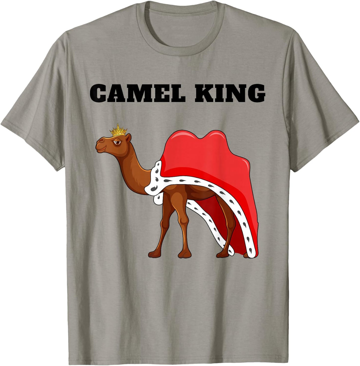Camel King | Boys Camel Lover Design | Camel T-Shirt - T-Shirt | Sand