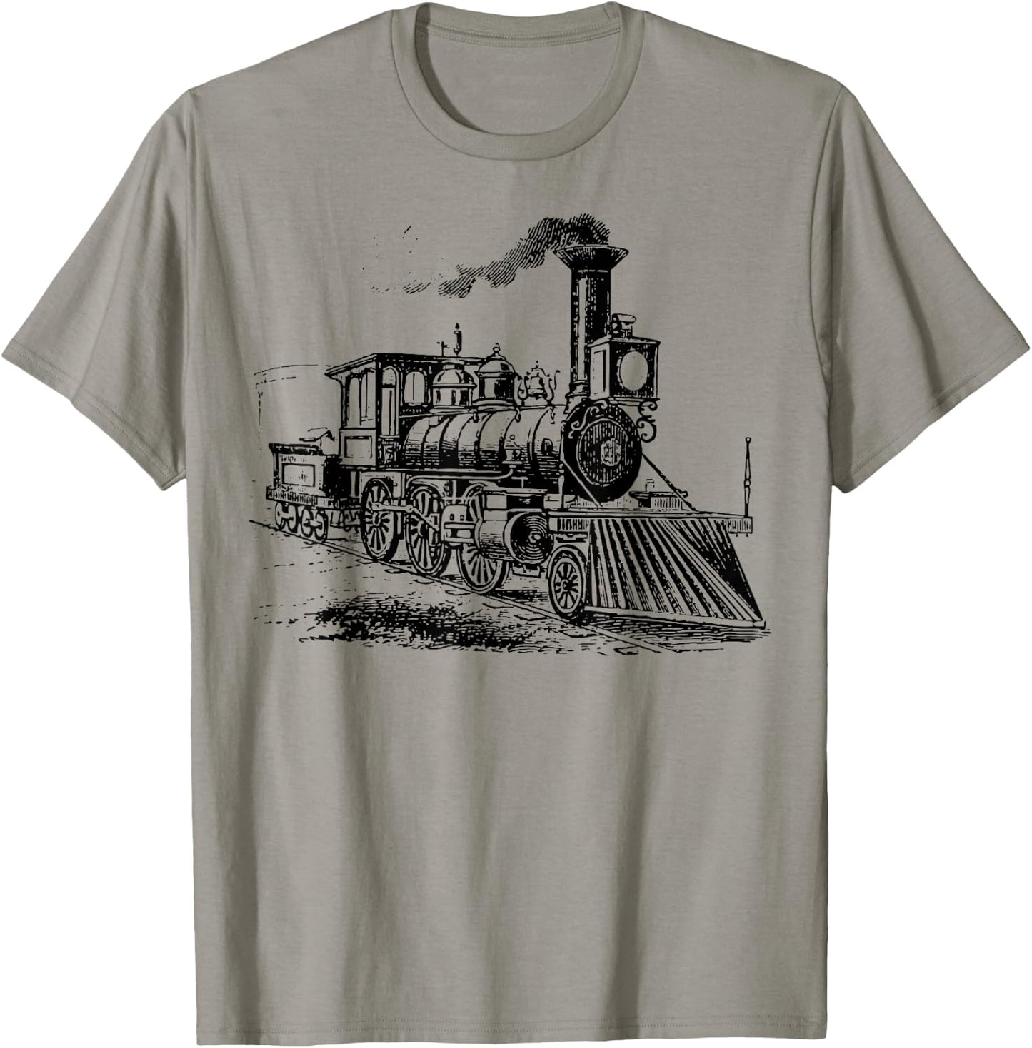 Sheldon Retro Vintage Train Steam Locomotive History Teacher Women Girls Kids T-Shirt - T-Shirt | Sand