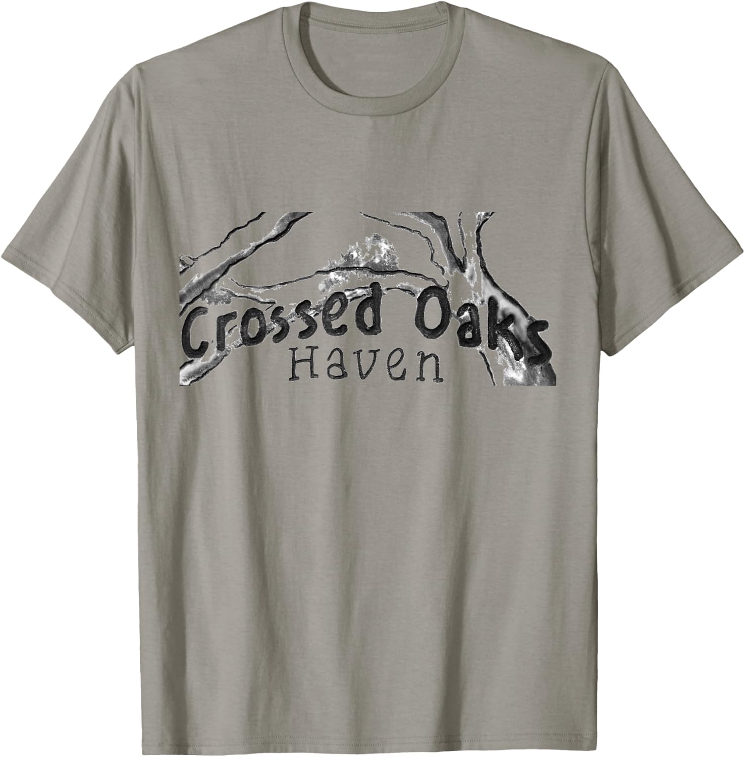 Crossed Oaks Haven T-Shirt - T-Shirt | Sand
