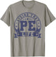 PE Teacher Living That PE Life Physical Education Teacher T-Shirt - T-Shirt | Sand