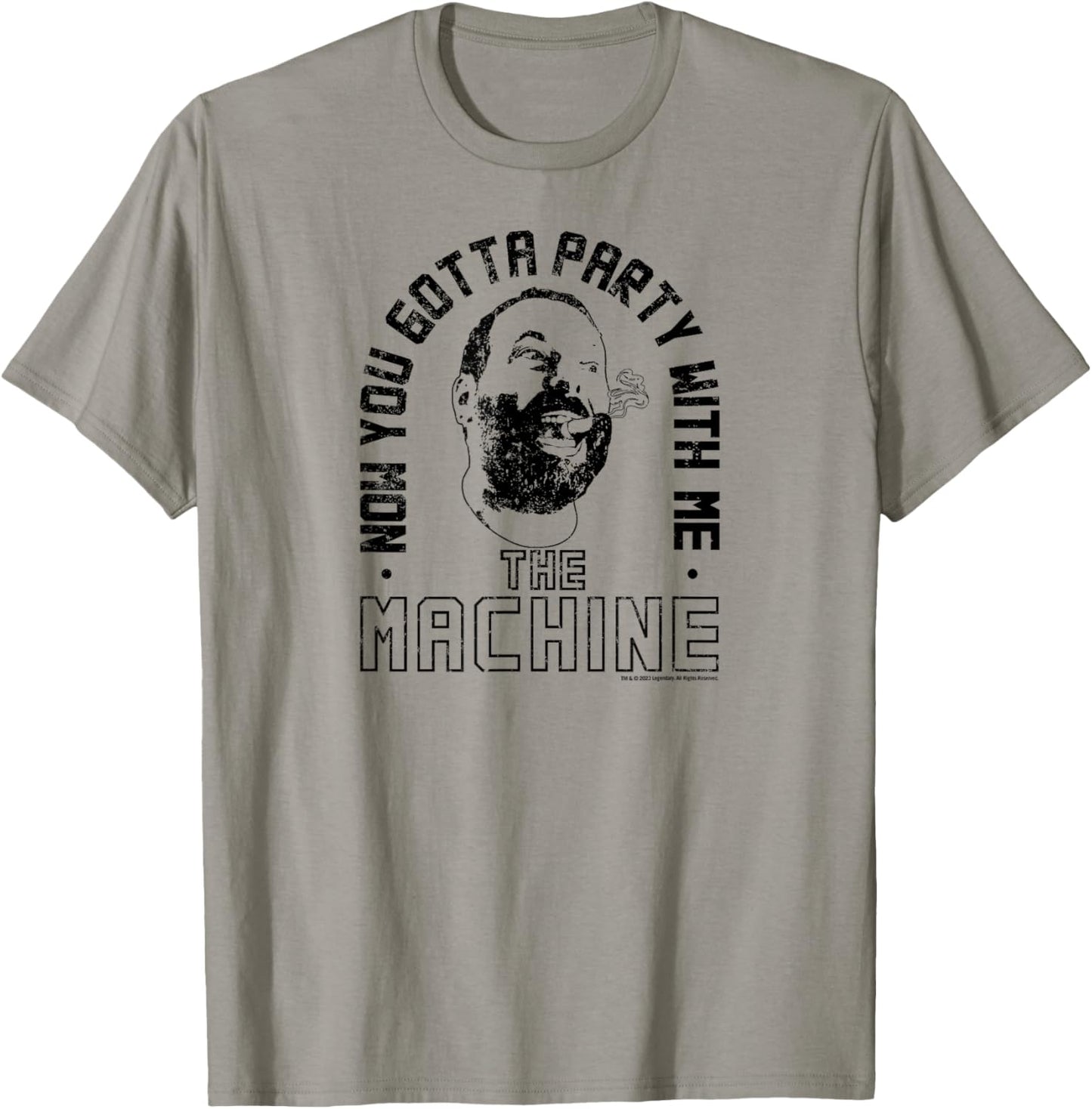 The Machine Now You Gotta Party With Me T-Shirt - T-Shirt | Sand