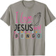 Bingo Player Jesus Faith Christian I Love Jesus And Bingo T-Shirt - T-Shirt | Sand