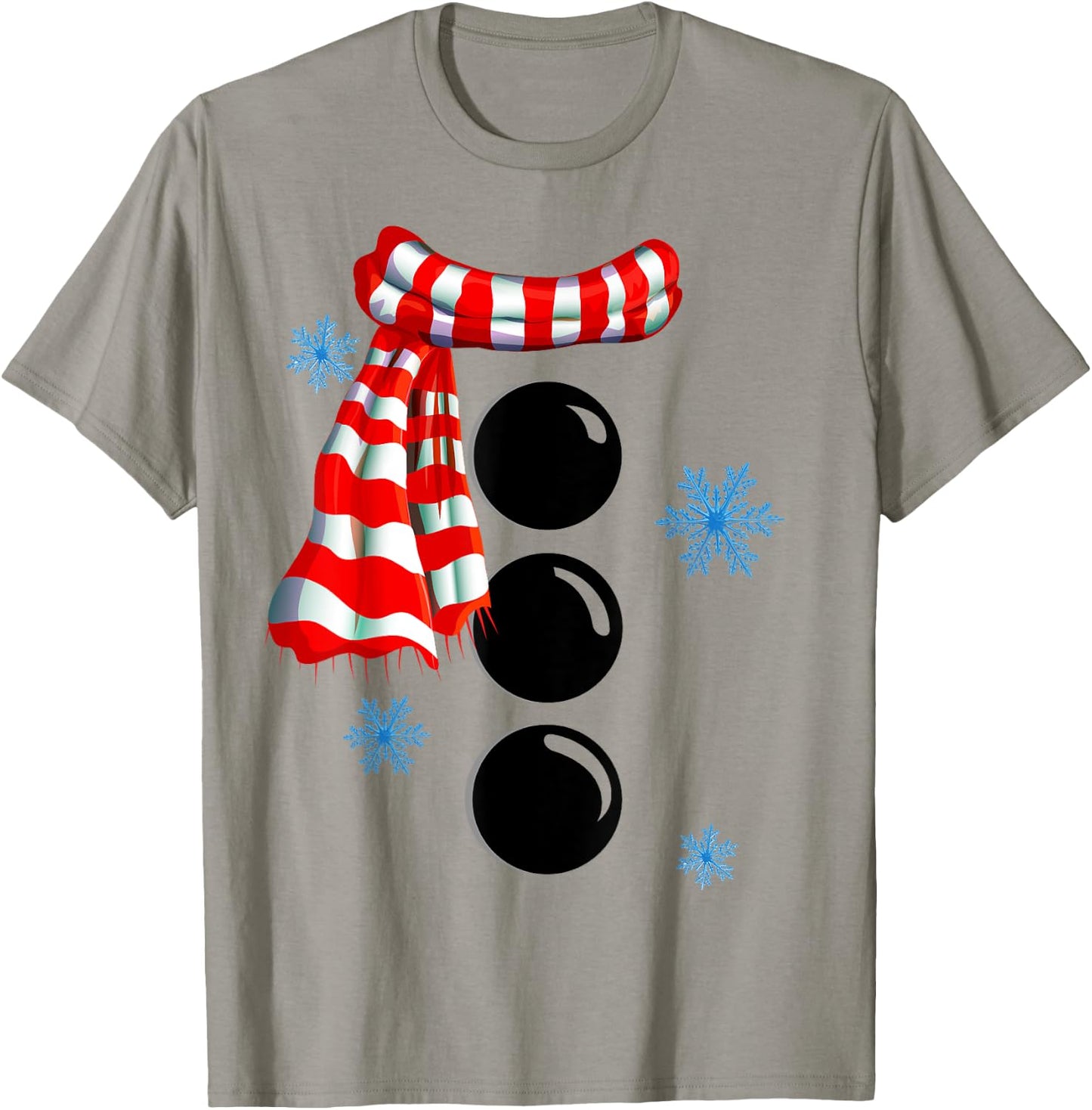 Snowflake Snowman Costumes Christmas Family Matching Kids T-Shirt - T-Shirt | Sand