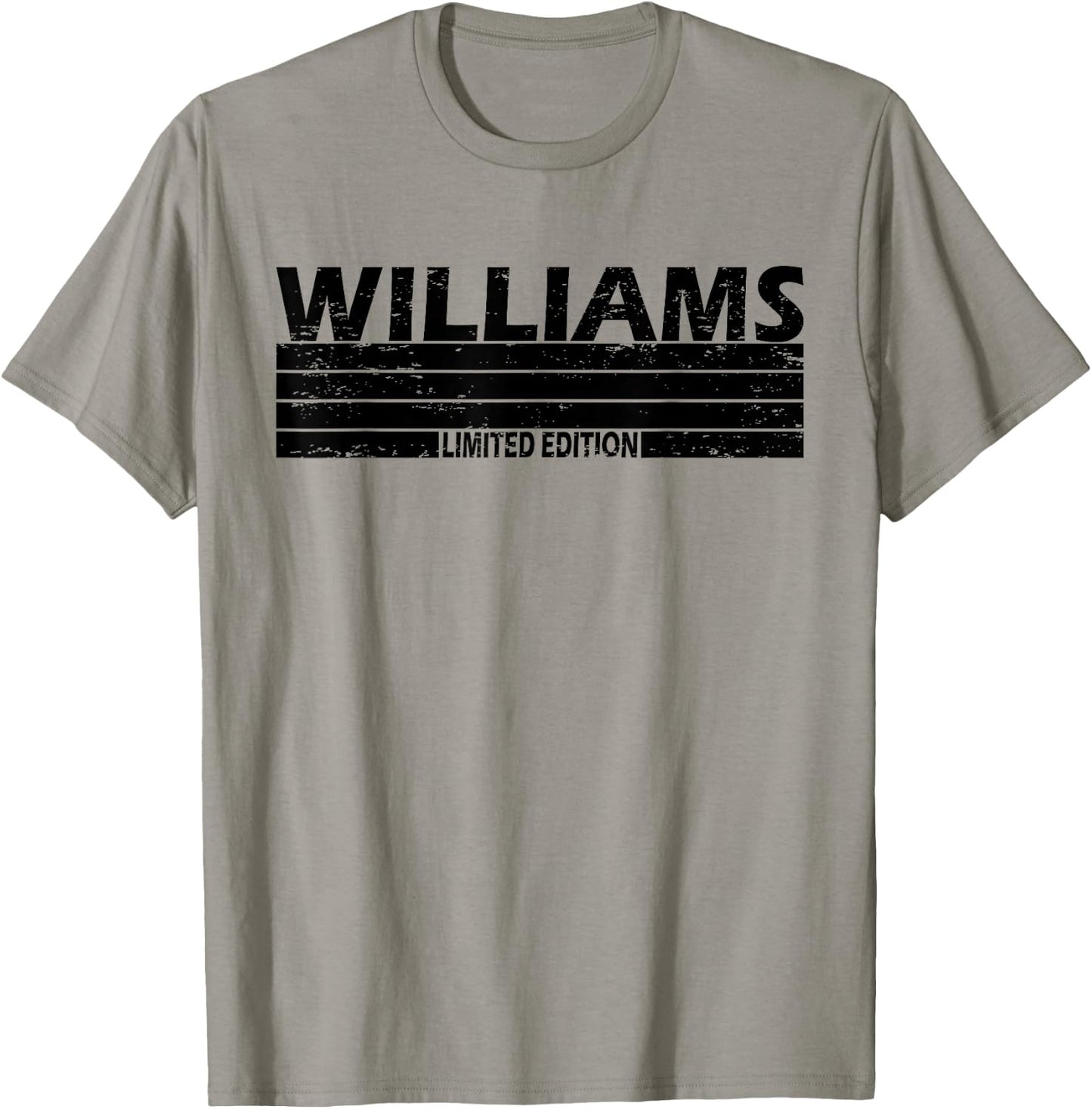 Williams Surname Limited Edition Retro Vintage Style Sunset T-Shirt - T-Shirt | Sand