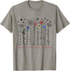 Fruit Of The Spirit Christian Religious Bible Verse Flowers T-Shirt - T-Shirt | Sand