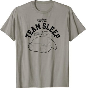 Pokémon - Snorlax Team Sleep T-Shirt - T-Shirt | Sand