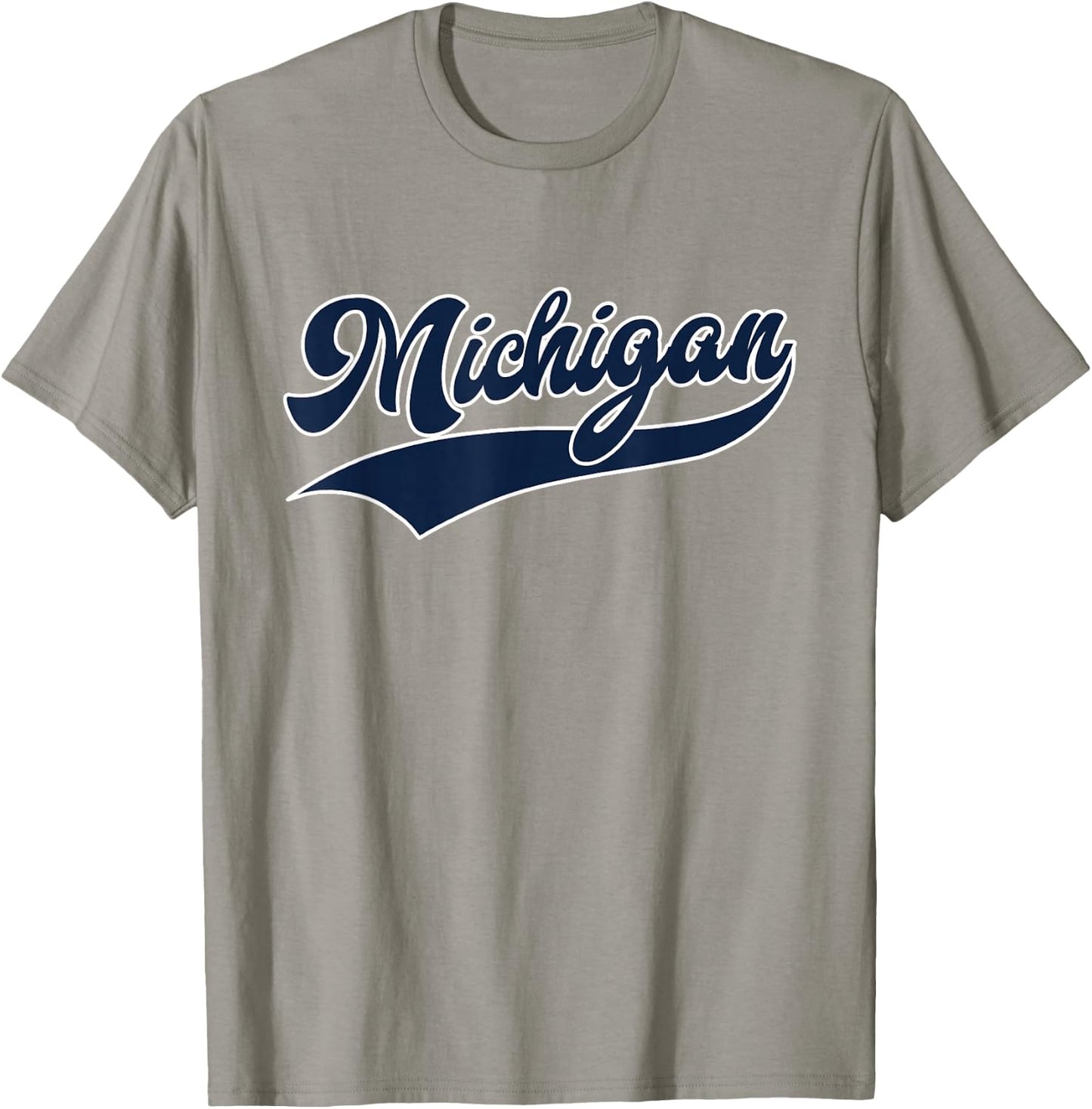Graphic Apparel Co. - Michigan Retro Classic - Kids - White - Short Sleeve - Small T-Shirt - T-Shirt | Sand
