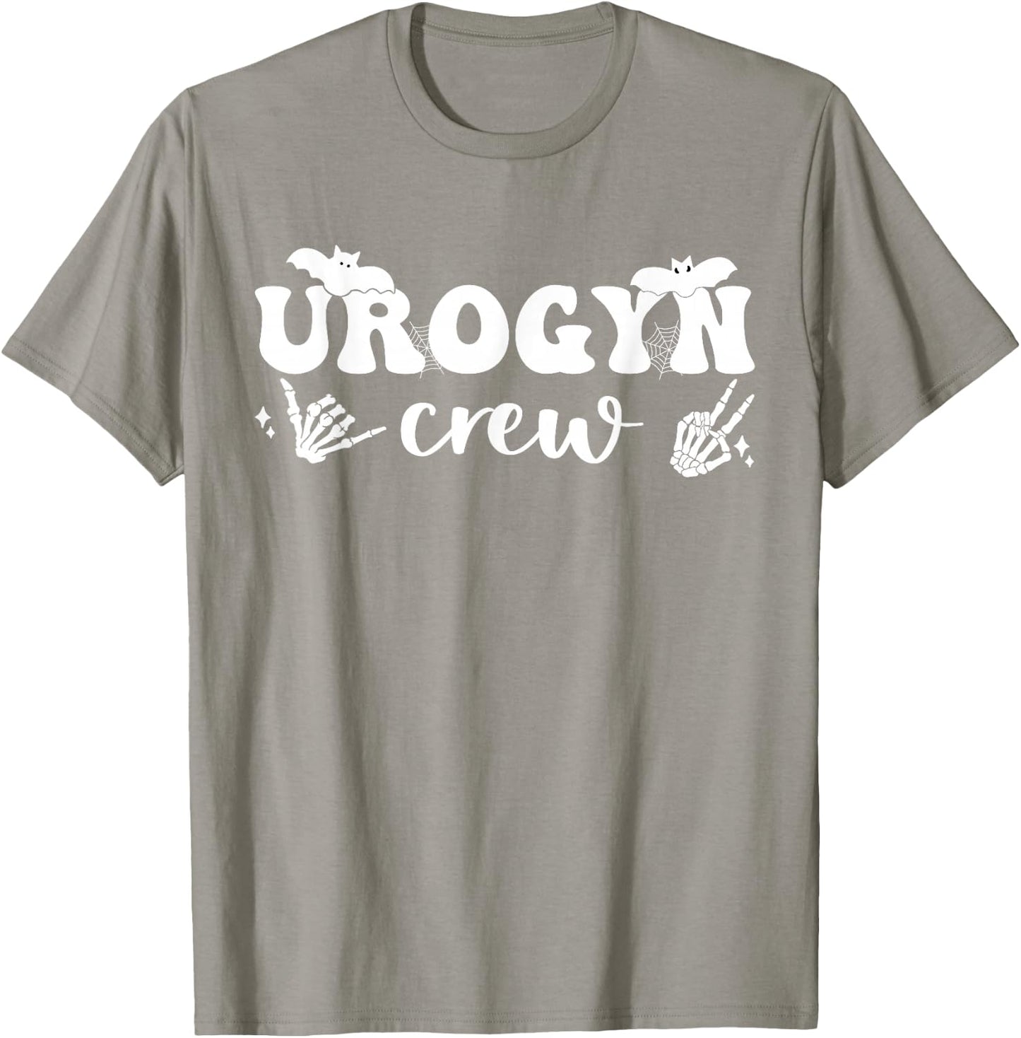 Halloween UROGYN Nurse Crew Spooky Urogynecology Nurse Squad T-Shirt - T-Shirt | Sand