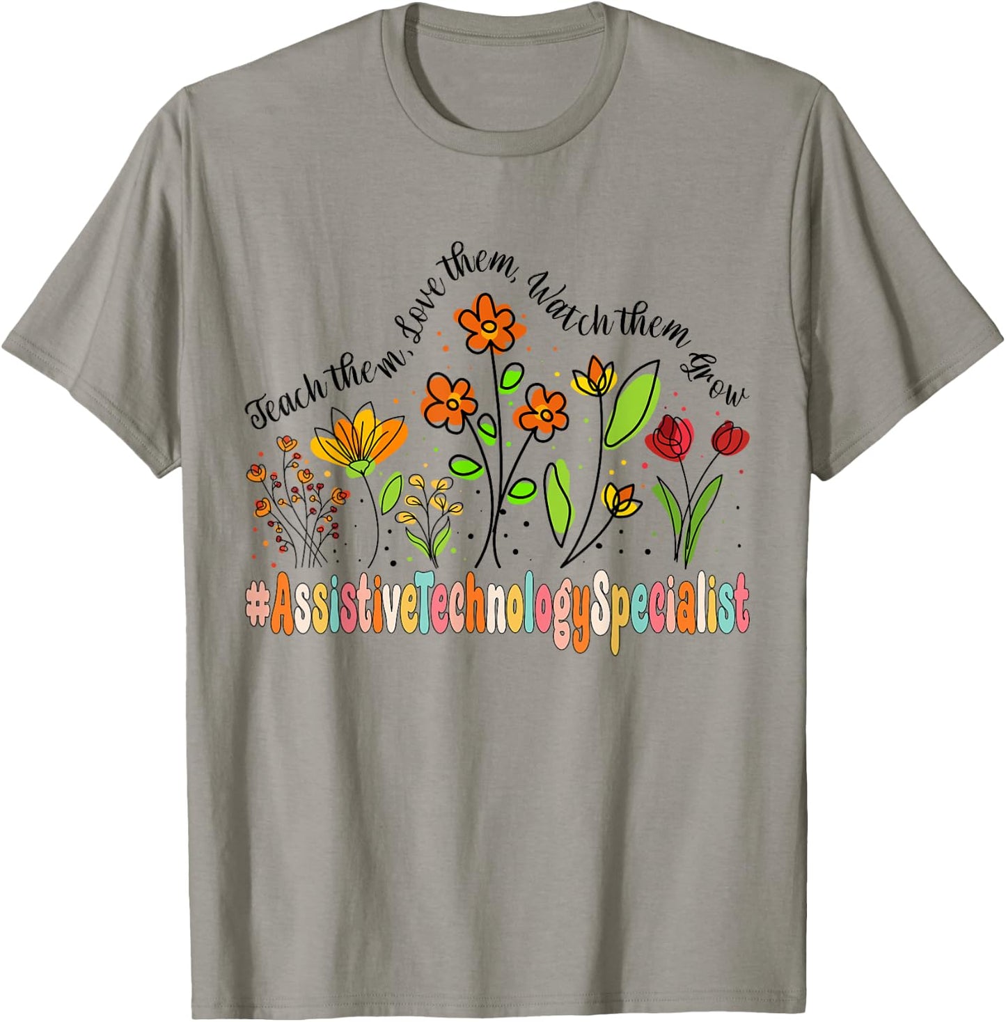 Assistive Technology Specialist Appreciation Week School T-Shirt - T-Shirt | Sand